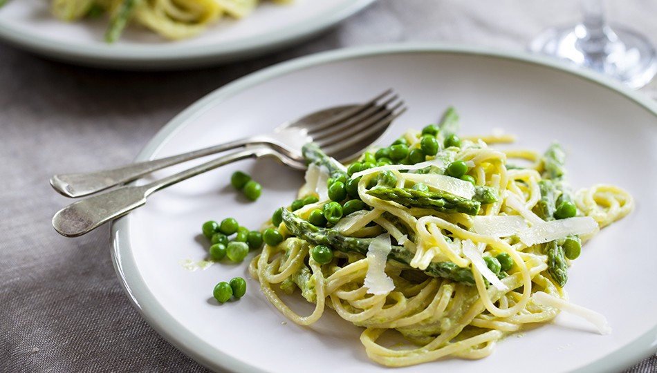 Linguine with wild asparagus - Donnafugata
