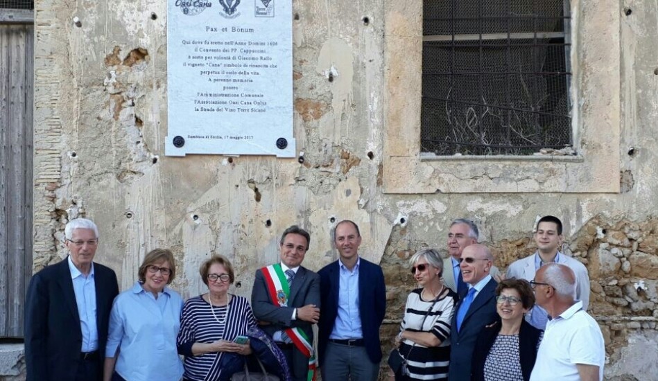 Sambuca di Sicilia ricorda Giacomo Rallo e la sua generosità