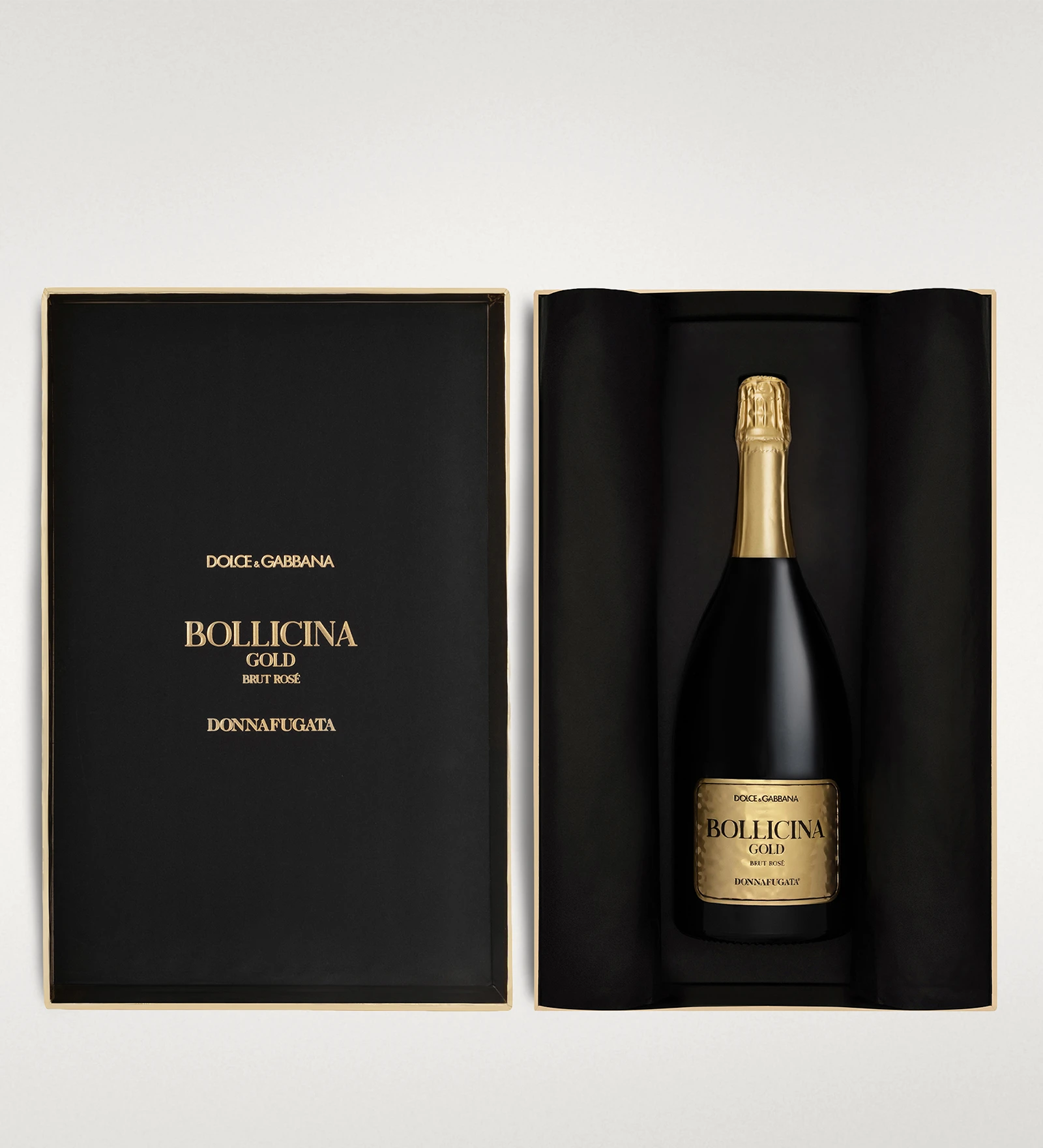 Bollicina Gold Dolce&Gabbana e Donnafugata in Astuccio con Copribottiglia - Image 3