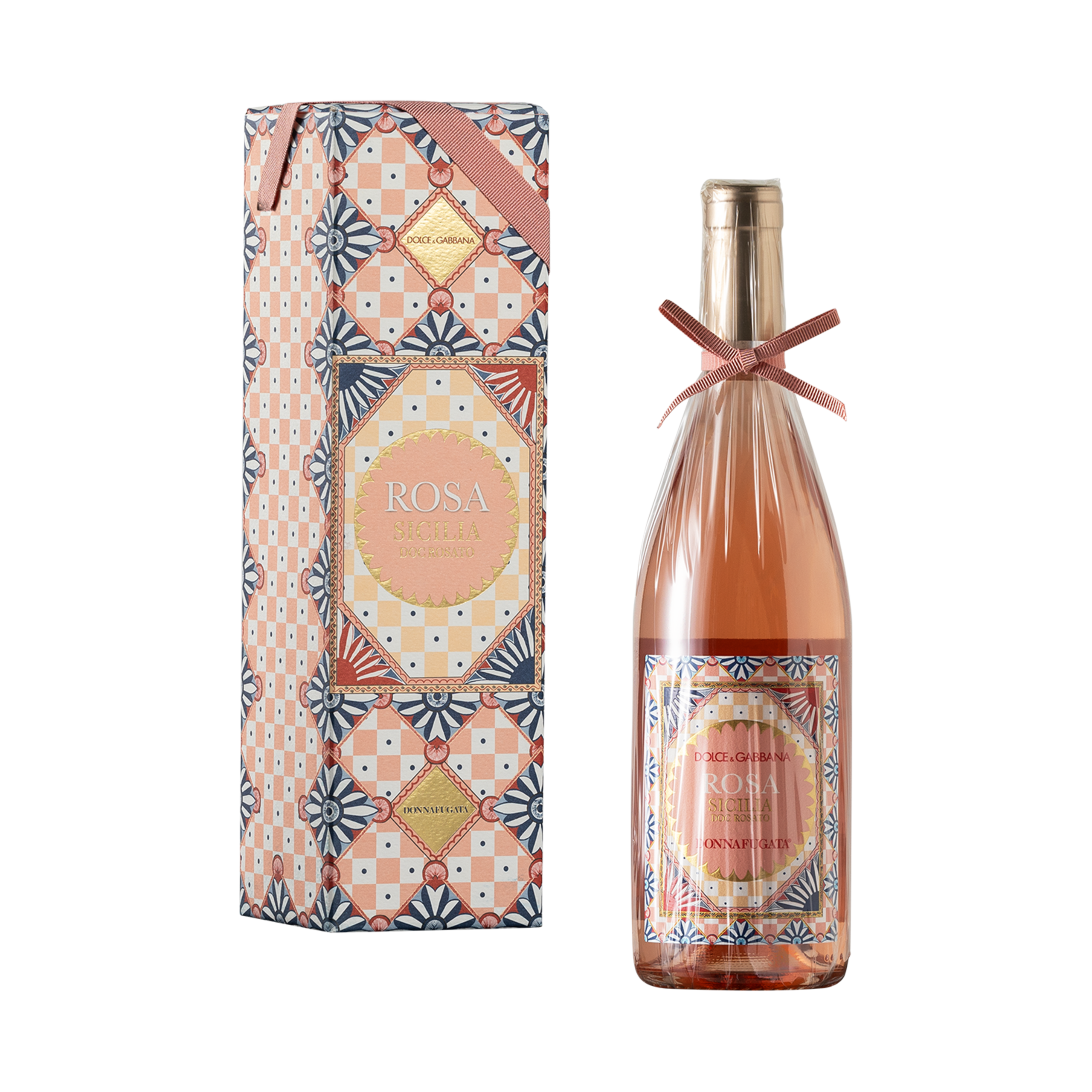 Rosa Dolce&Gabbana e Donnafugata